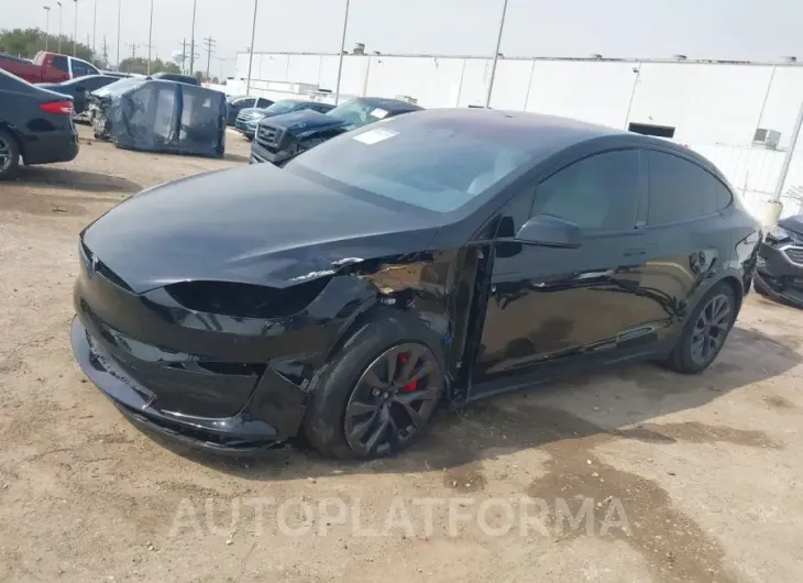 TESLA MODEL X 2023 vin 7SAXCBE66PF423095 from auto auction Iaai