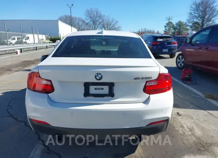 BMW M235I 2016 vin WBA1J7C55GV359405 from auto auction Iaai