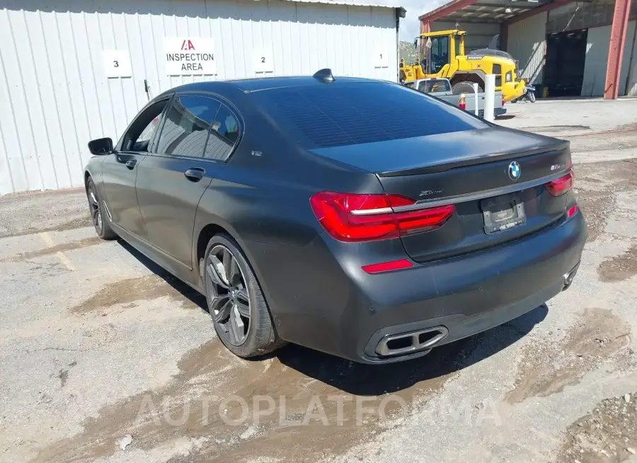 BMW M760I 2017 vin WBA7H6C37HG614401 from auto auction Iaai