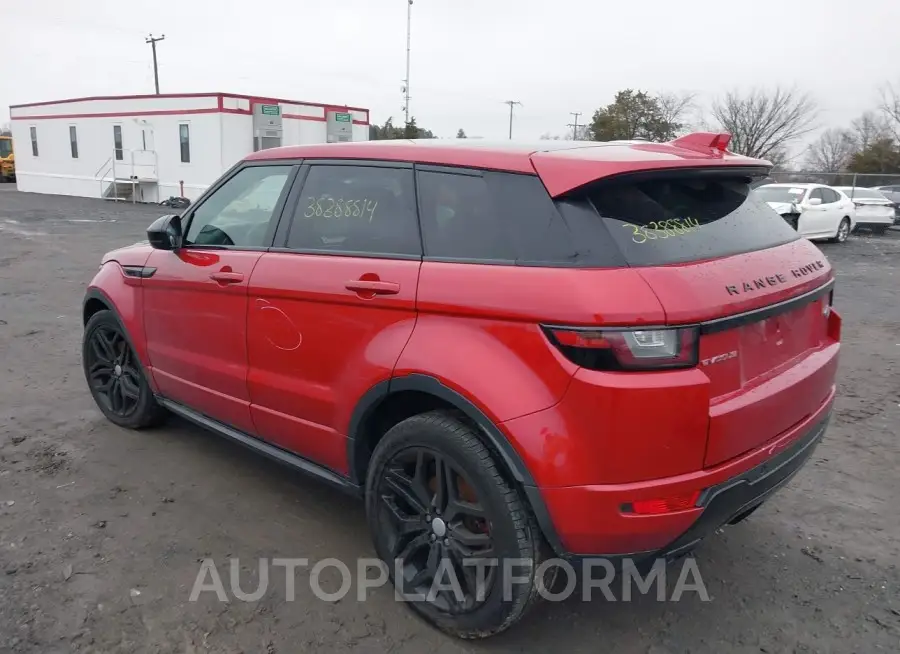 LAND ROVER RANGE ROVER EVOQUE 2016 vin SALVD2BG9GH149270 from auto auction Iaai