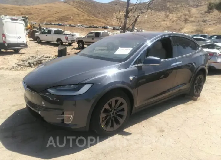 TESLA MODEL X 2020 vin 5YJXCBE21LF249490 from auto auction Iaai