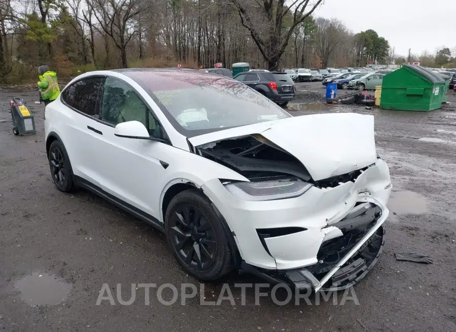 TESLA MODEL X 2023 vin 7SAXCAE59PF404204 from auto auction Iaai