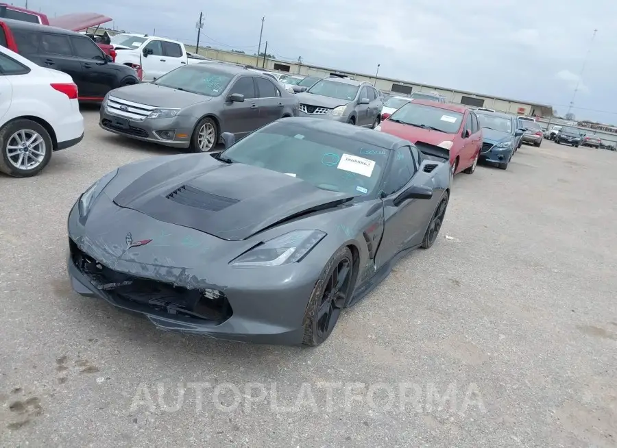 CHEVROLET CORVETTE 2015 vin 1G1YD2D77F5104077 from auto auction Iaai