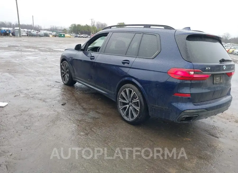 BMW X7 2021 vin 5UXCX6C04M9G29755 from auto auction Iaai