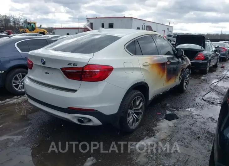 BMW X6 2017 vin 5UXKU2C32H0U29651 from auto auction Iaai