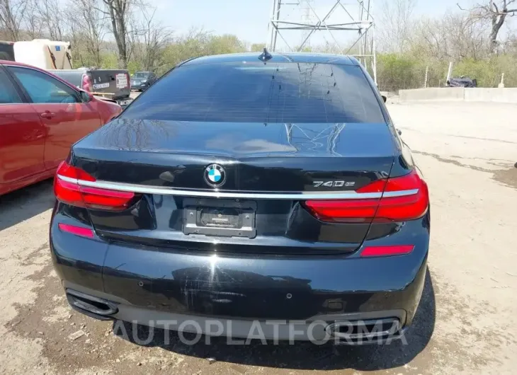 BMW 740E 2017 vin WBA7J2C51HG497641 from auto auction Iaai