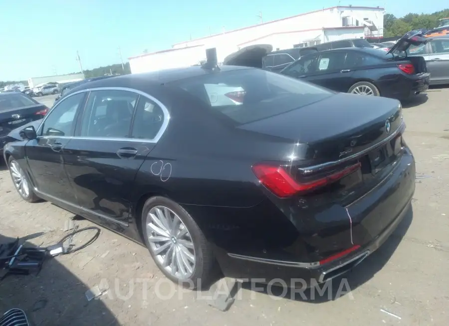 BMW 740I 2022 vin WBA7T4C03NCH96841 from auto auction Iaai