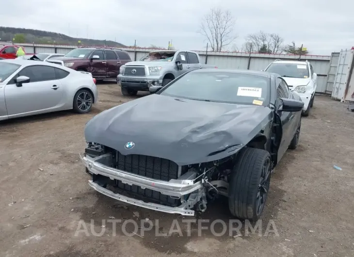 BMW M850I 2024 vin WBABC4C0XRCN04017 from auto auction Iaai