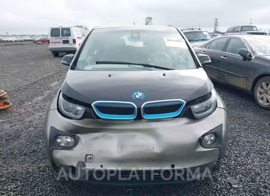 BMW I3 2016 vin WBY1Z4C57GV506008 from auto auction Iaai