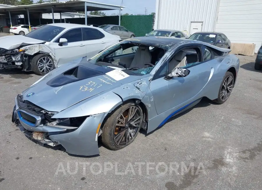 BMW I8 2016 vin WBY2Z2C54GV675153 from auto auction Iaai