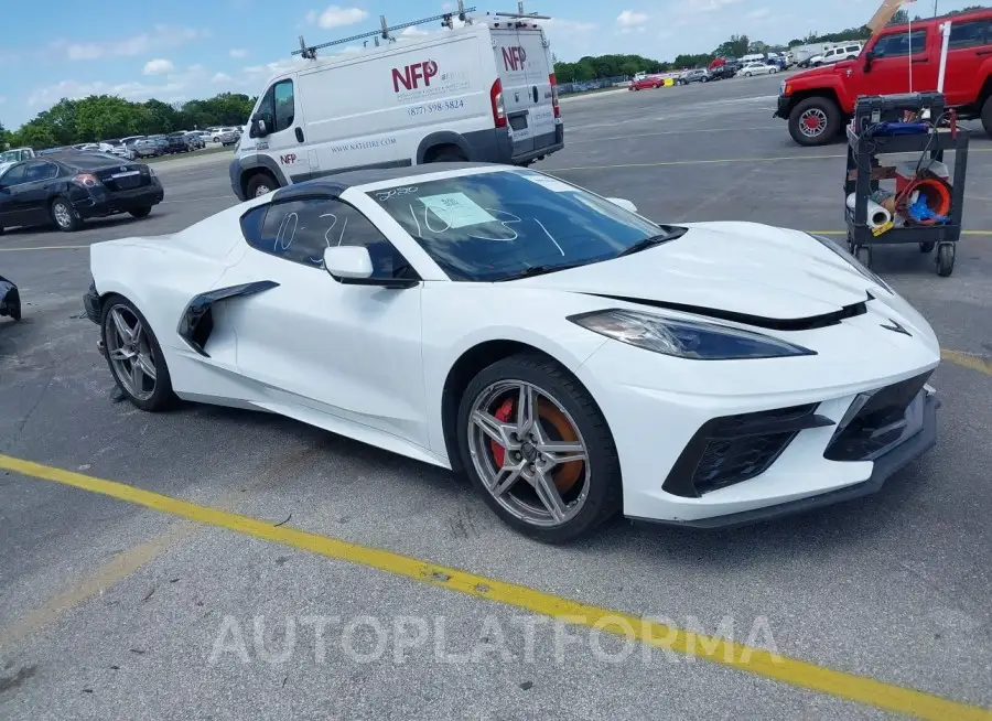 CHEVROLET CORVETTE STINGRAY 2020 vin 1G1Y82D48L5000364 from auto auction Iaai