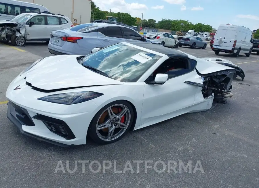 CHEVROLET CORVETTE STINGRAY 2020 vin 1G1Y82D48L5000364 from auto auction Iaai