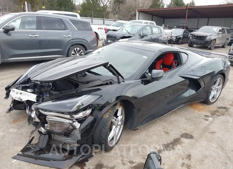 CHEVROLET CORVETTE STINGRAY 2022 vin 1G1YB2D49N5105354 from auto auction Iaai