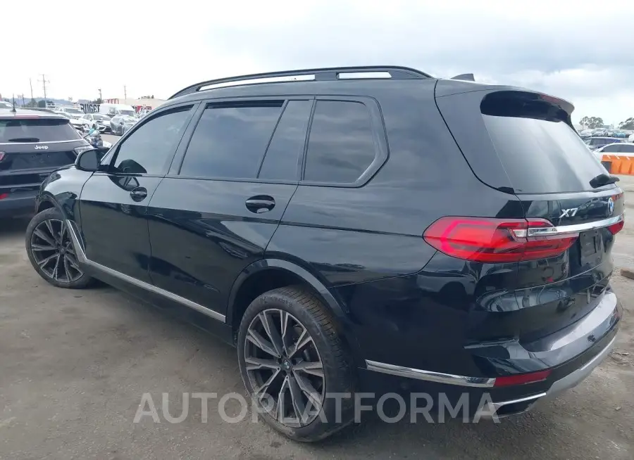 BMW X7 2021 vin 5UXCW2C04M9F01821 from auto auction Iaai