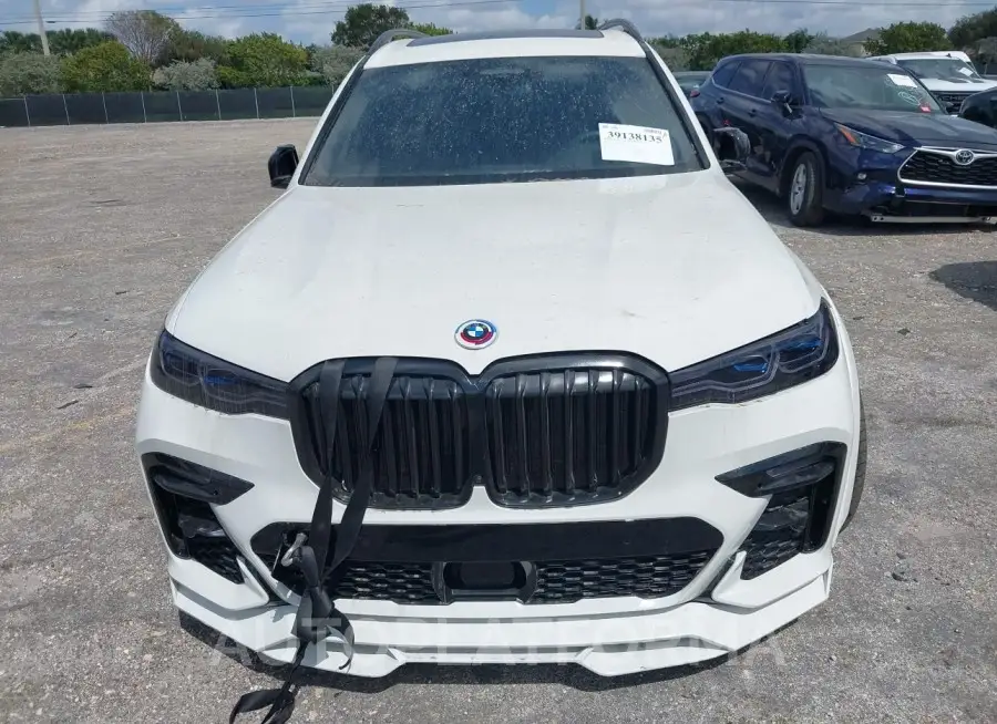 BMW X7 2022 vin 5UXCX6C03N9K92848 from auto auction Iaai