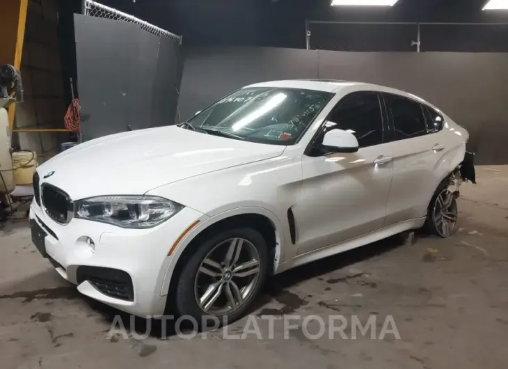 BMW X6 2017 vin 5UXKU2C34H0N85562 from auto auction Iaai