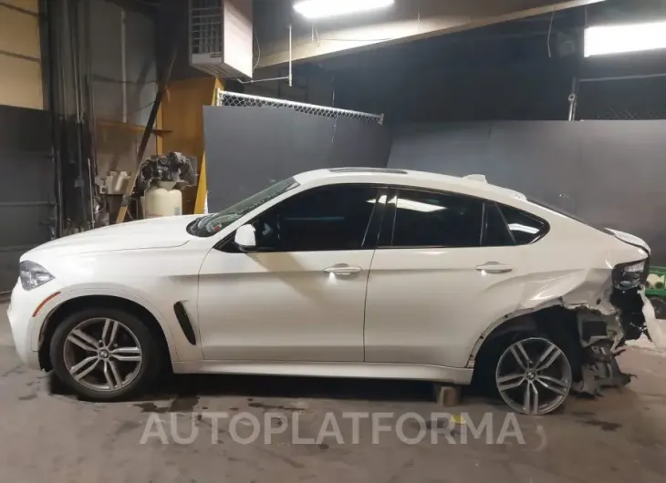 BMW X6 2017 vin 5UXKU2C34H0N85562 from auto auction Iaai