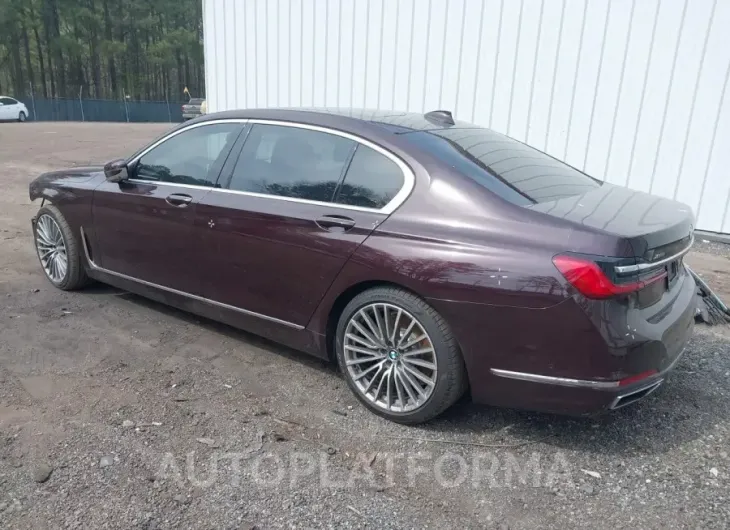 BMW 750I 2020 vin WBA7U2C03LGJ59453 from auto auction Iaai