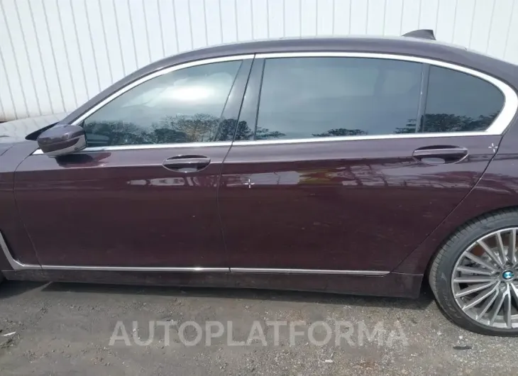 BMW 750I 2020 vin WBA7U2C03LGJ59453 from auto auction Iaai