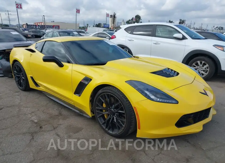 CHEVROLET CORVETTE 2019 vin 1G1YR2D66K5605562 from auto auction Iaai