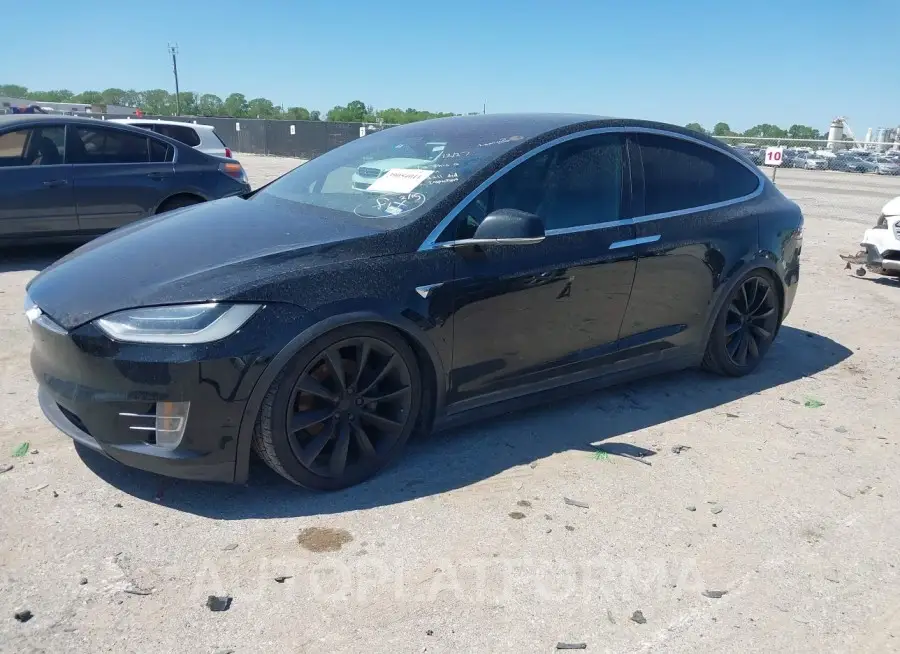 TESLA MODEL X 2016 vin 5YJXCBE21GF023813 from auto auction Iaai