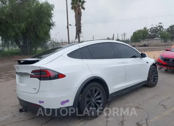 TESLA MODEL X 2018 vin 5YJXCAE22JF142486 from auto auction Iaai