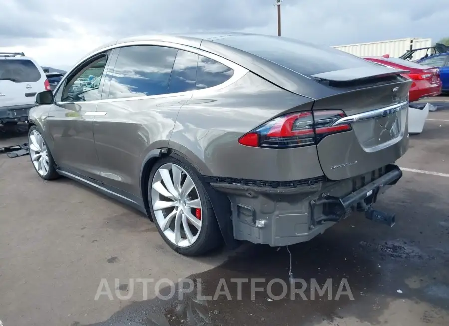 TESLA MODEL X 2016 vin 5YJXCAE44GFS00172 from auto auction Iaai