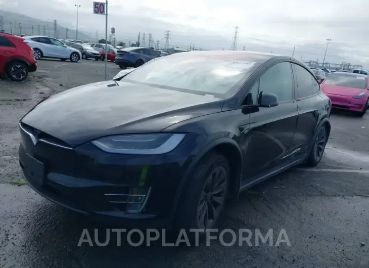 TESLA MODEL X 2018 vin 5YJXCBE25JF090163 from auto auction Iaai