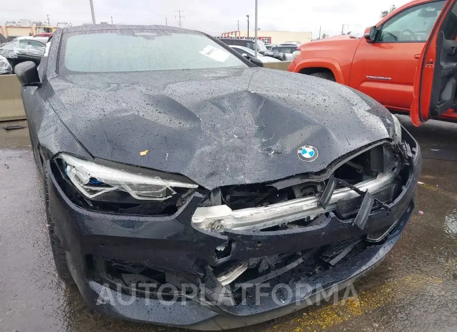 BMW M850I 2021 vin WBABC4C01MCG01022 from auto auction Iaai