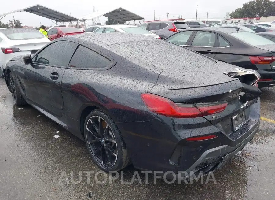 BMW M850I 2021 vin WBABC4C01MCG01022 from auto auction Iaai