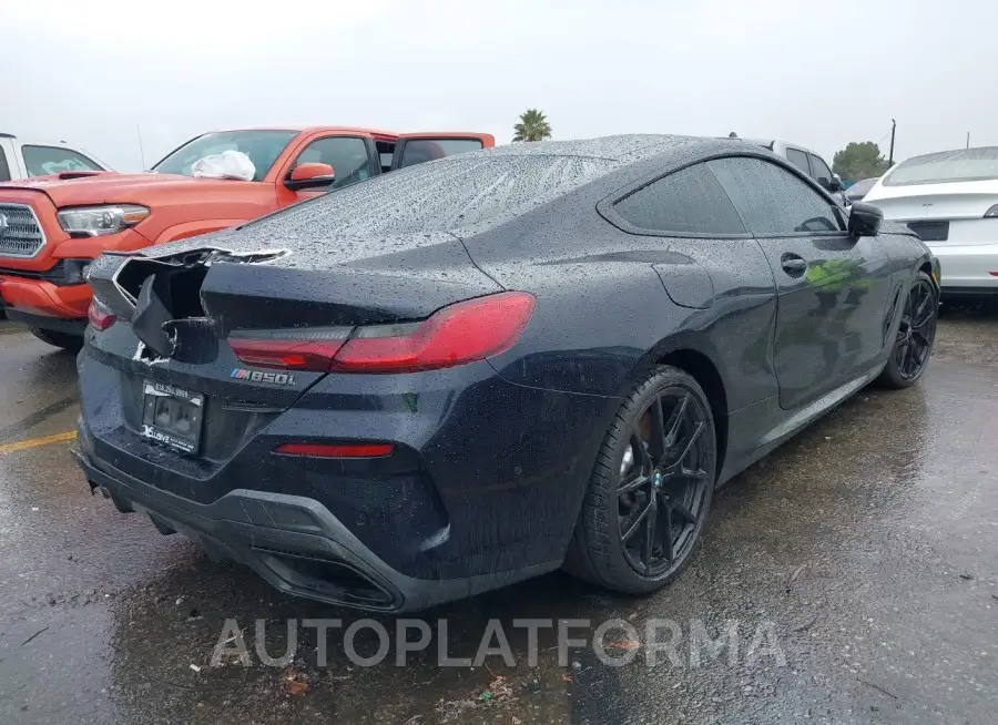 BMW M850I 2021 vin WBABC4C01MCG01022 from auto auction Iaai