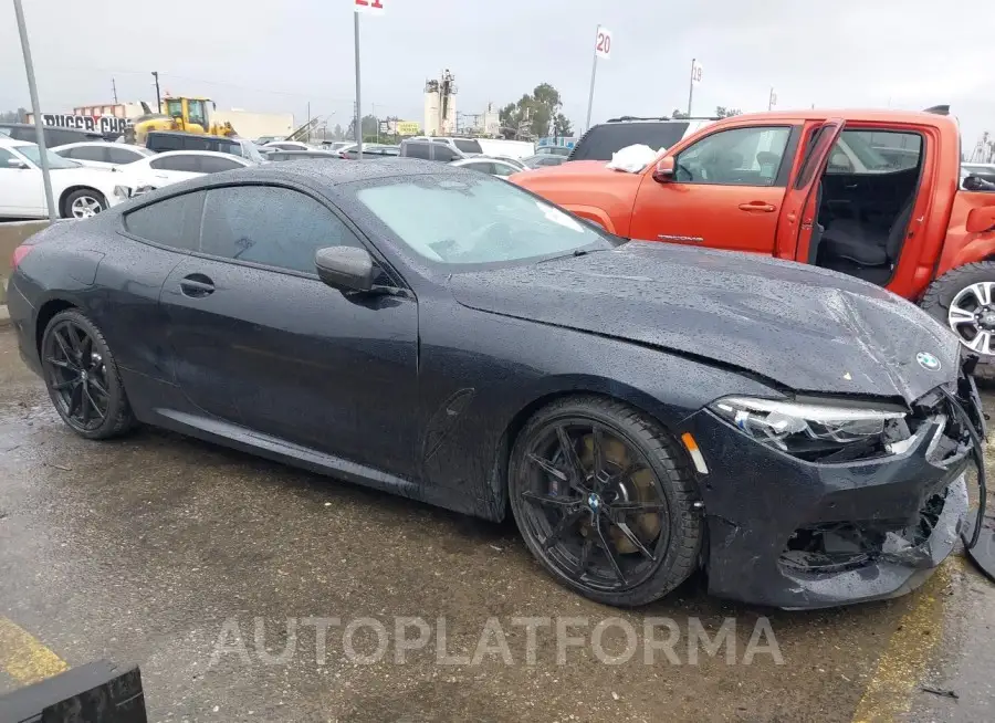 BMW M850I 2021 vin WBABC4C01MCG01022 from auto auction Iaai