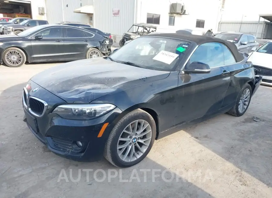 BMW 228I 2015 vin WBA1K5C54FV242964 from auto auction Iaai