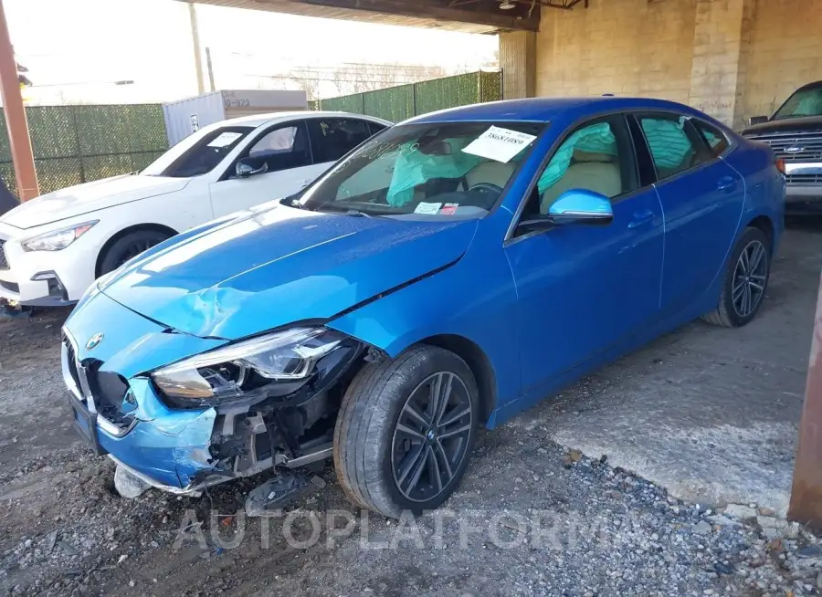 BMW 228I GRAN COUPE 2020 vin WBA73AK07L7F96812 from auto auction Iaai