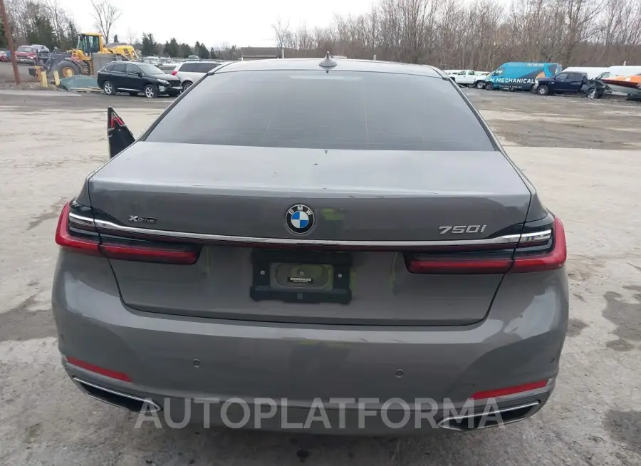 BMW 750I 2022 vin WBA7U2C06NCK83727 from auto auction Iaai