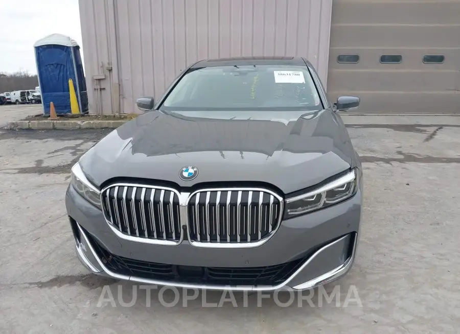 BMW 750I 2022 vin WBA7U2C06NCK83727 from auto auction Iaai