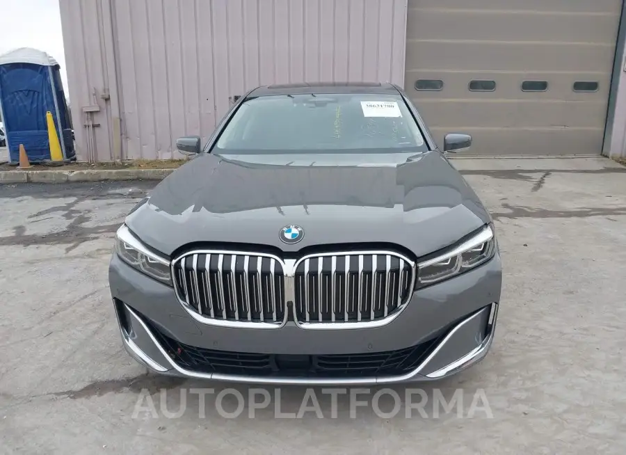 BMW 750I 2022 vin WBA7U2C06NCK83727 from auto auction Iaai