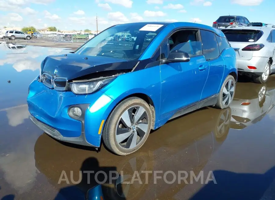 BMW I3 2017 vin WBY1Z6C32HV949999 from auto auction Iaai