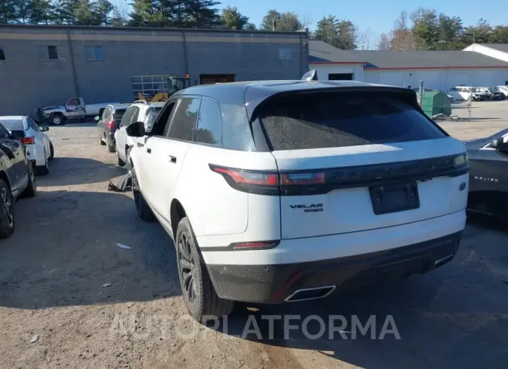 LAND ROVER RANGE ROVER VELAR 2018 vin SALYL2RV9JA728585 from auto auction Iaai