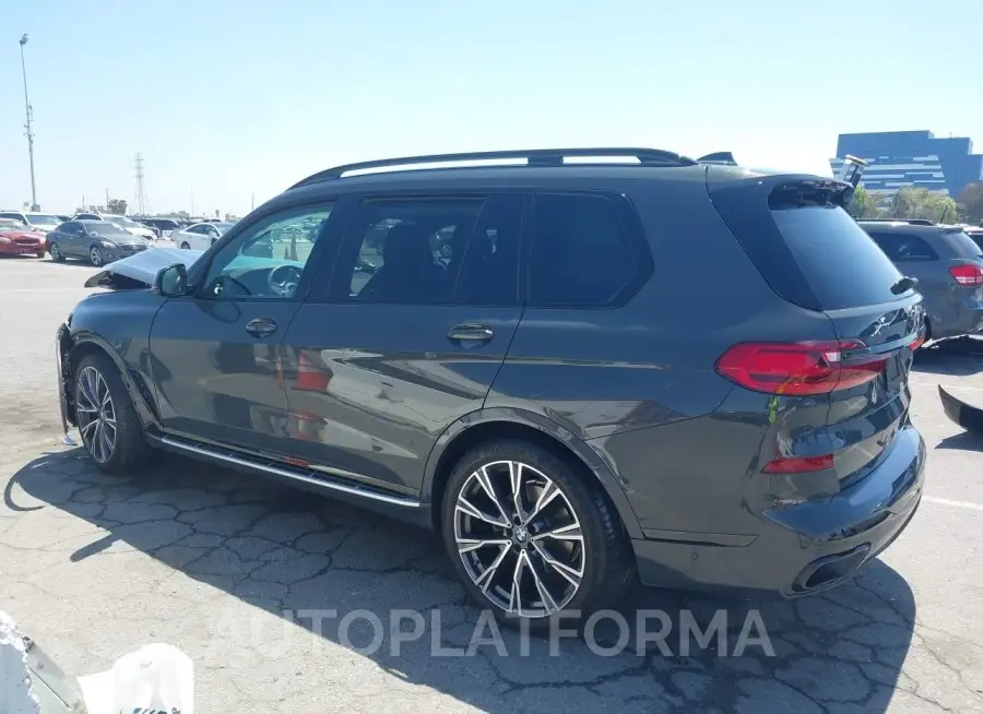 BMW X7 2021 vin 5UXCW2C07M9G97947 from auto auction Iaai