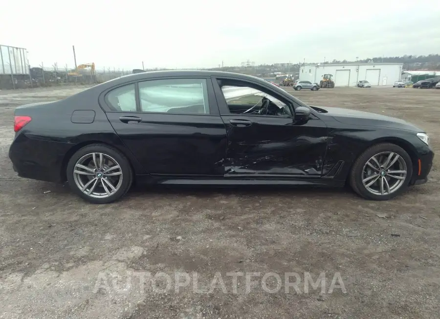 BMW 750I 2016 vin WBA7F2C56GG418349 from auto auction Iaai