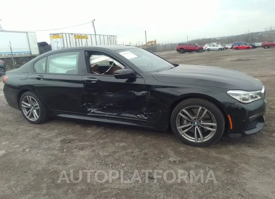 BMW 750I 2016 vin WBA7F2C56GG418349 from auto auction Iaai