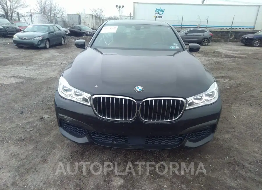 BMW 750I 2016 vin WBA7F2C56GG418349 from auto auction Iaai