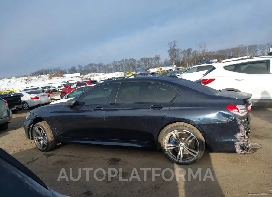 BMW 750I 2019 vin WBA7F2C5XKB240354 from auto auction Iaai