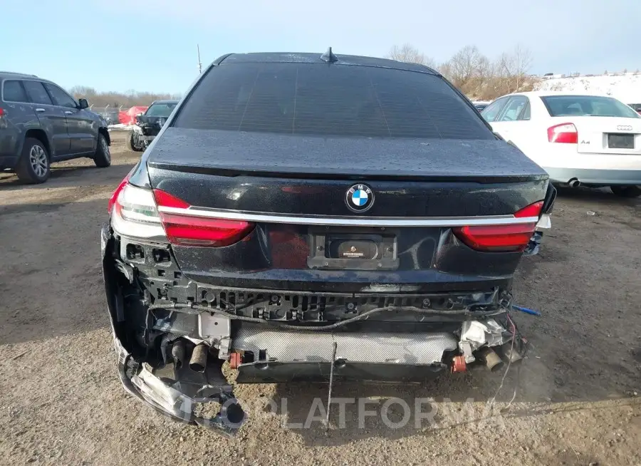 BMW 750I 2019 vin WBA7F2C5XKB240354 from auto auction Iaai