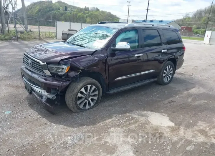 TOYOTA SEQUOIA 2019 vin 5TDJY5G10KS168259 from auto auction Iaai