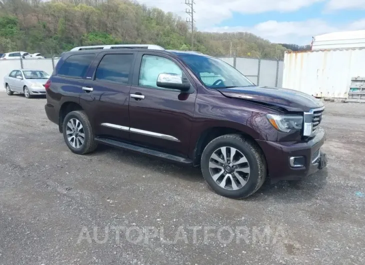 TOYOTA SEQUOIA 2019 vin 5TDJY5G10KS168259 from auto auction Iaai