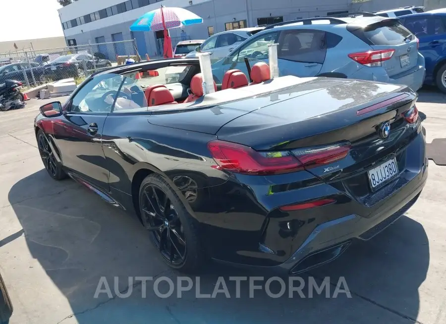 BMW M850I 2019 vin WBAFY4C55KBX29343 from auto auction Iaai