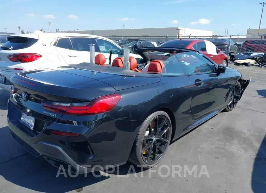 BMW M850I 2019 vin WBAFY4C55KBX29343 from auto auction Iaai