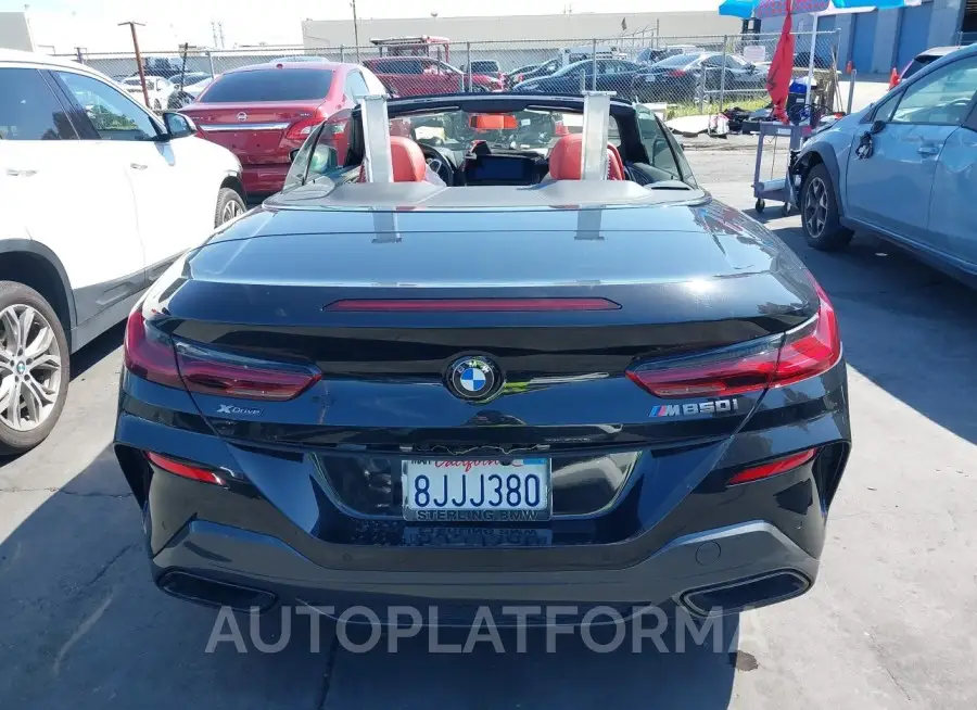 BMW M850I 2019 vin WBAFY4C55KBX29343 from auto auction Iaai